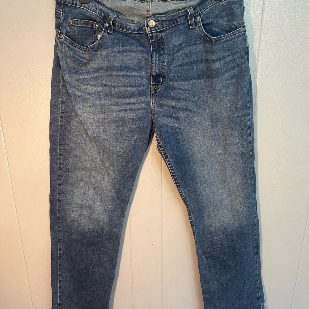 George Blue Straight Jeans with Classic Fit 38/30 men’s